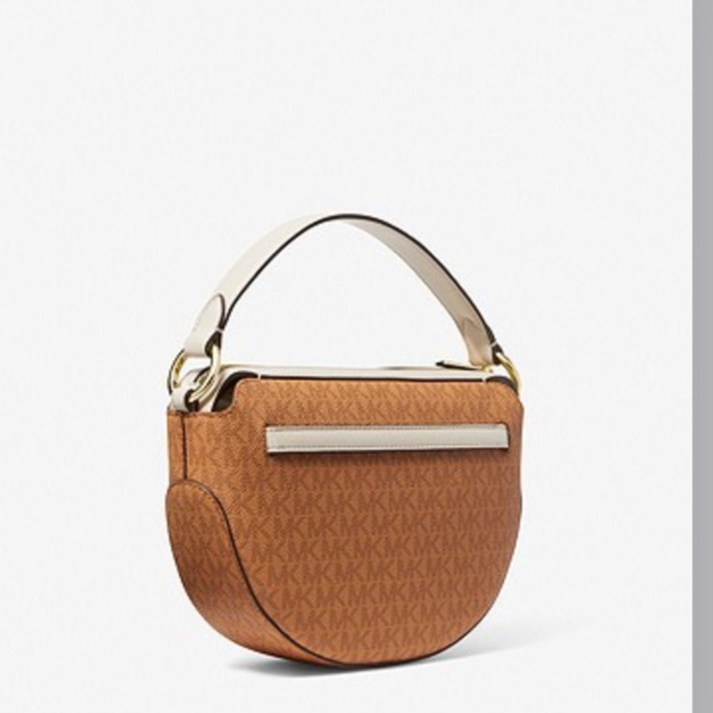 New Michael Kors Emilia Medium Logo Shoulder Bag - Picture 14 of 17
